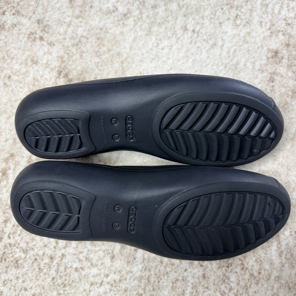 Crocs Olivia II Ballet Flats Women's Size 9 Faux Fur Lined Dual Comfort Shoes - Picture 11 of 11